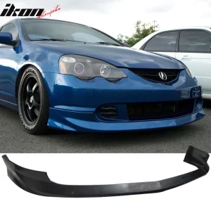 Fits 02-04 Acura RSX DC5 Front Bumper Lip A Spec Style Spoiler PU Chin Splitter - Image 6