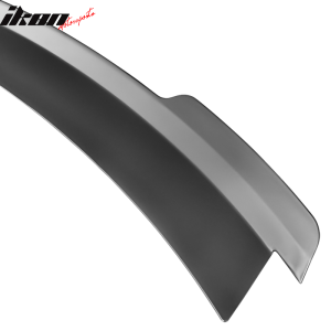 Fits 15-23 Ford Mustang MD Style Rear Trunk Spoiler Wing Lip Matte Black ABS - Image 5