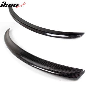 Fits 09-16 Audi A4 B8 Sedan OE Style Trunk Spoiler Wing - Matte Carbon Fiber - Image 5