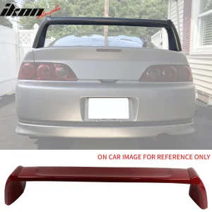 Fits 02-06 Acura RSX TR Style Rear Trunk Spoiler Painted #R522P Redondo Red 3PCS - Image 6