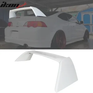 Fits 02-06 Acura RSX DC5 Type R TR Rear Trunk Spoiler Painted #NH578 White 3PCS - Image 6