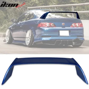 Fits 02-06 Acura RSX DC5 Type R TR Trunk Spoiler Painted #B507P Blue Pearl 3PCS - Image 6