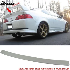 Fits 02-06 Acura RSX Aspec Style Rear Trunk Spoiler Wing Painted #NH624P White - Image 6