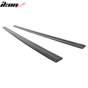 For 08-17 Audi A5 S5 Side Skirts Extension Bottom Line Rocker Panel Unpainted PU - Image 3