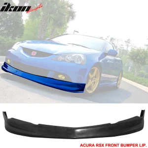 Fits 05-06 Acura RSX Coupe DC5 P1 Style Front Bumper Lip Spoiler PU Splitter Kit - Image 6