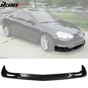 Fits 02-04 Acura RSX Sport Style Front Bumper Lip Lower Chin Spoiler Splitter PU - Image 6