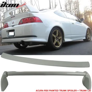 Fits 02-06 Acura RSX DC5 Type R+Aspec Style Trunk Spoiler Painted #NH624P White - Image 6