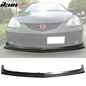 Fits 02-04 Acura RSX CS Style Front Bumper Lip Spoiler Lower Chin Splitter - PU - Image 6