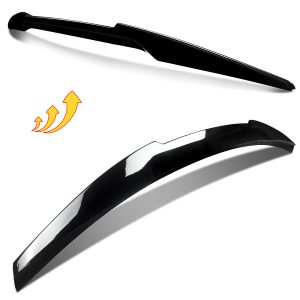 For Audi A5 B8 B8.5 2Dr Coupe 2008-2016  M4 Style Rear Spoiler Wing Gloss Black - Image 3