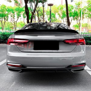For AUDI A5 S5 RS5 B9 B9.5 2DR 2017-2024 Gloss Black DUCKBILL Trunk Wing Spoiler - Image 3