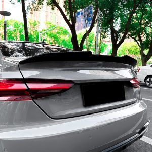 For AUDI A5 S5 RS5 B9 B9.5 2DR 2017-2024 Gloss Black DUCKBILL Trunk Wing Spoiler - Image 4