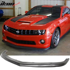 Fits 10-13 Chevy Camaro V8 SS Only ZL1 Style Front Bumper Lip Spoiler Unpainted - Image 6