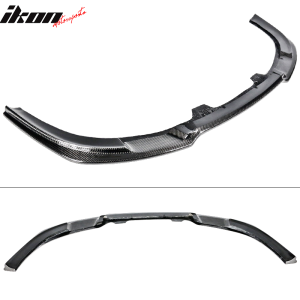 Fits 06-08 Audi A4 B7 Sedan Front Bumper Spoiler Carbon Fiber CF - Image 5