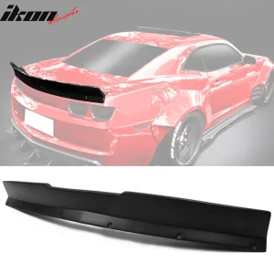 Fits 10-13 Chevrolet Camaro Rear Trunk Spoiler Wing Lip IKON Style Unpainted PP - Image 6