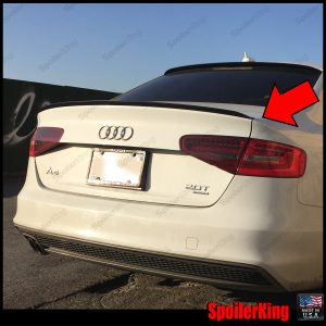 Audi A4 2008-2016 b8 b8.5 Rear Trunk Lip Spoiler Wing - Image 4