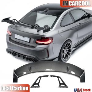 For Audi A4 S-line S4 2017-19 Glossy Black Rear Bumper Diffuser Lip Quad Exhaust - Image 32
