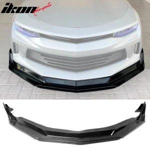 Fits 16-18 Chevy Camaro V4 V6 Xtreme Style Front Bumper Lip Spoiler Unpainted PU - Image 6