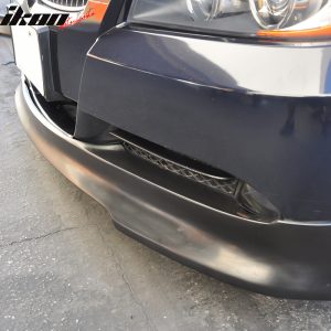 Fits 05-08 BMW E90 3-Series Sedan C Style Front Bumper Lip Spoiler PU Unpainted - Image 5