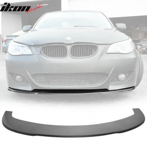 Fits 05-08 BMW E90 3-Series Sedan C Style Front Bumper Lip Spoiler PU Unpainted - Image 33