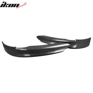 Fits 05-08 BMW E90 3-Series OE Style Front Bumper Lip Splitters Unpainted PP 2PC - Image 5