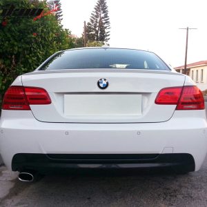 Fits 07-13 BMW 3 Series E92 Coupe M3 Style Rear Trunk Spoiler Wing ABS Unpainted - Image 2