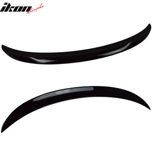 Fits 06-11 BMW 3 Series E90 Performance Style Trunk Spoiler Painted #668 Black - Image 3