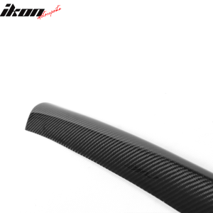 Fits 09-12 Audi A4 B8 OE Style Front Bumper Lip Carbon Fiber - Image 4