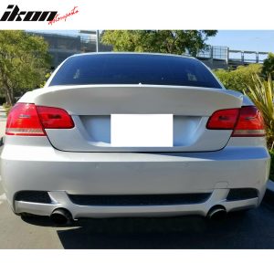 Fits 07-13 BMW E92 3-Series Coupe CSL Style Rear Trunk Spoiler Wing Unpainted - Image 3