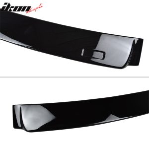 Fits 12-18 BMW F30 3 Series Sedan 4Dr AC Style Gloss Black Rear Roof Spoiler ABS - Image 5