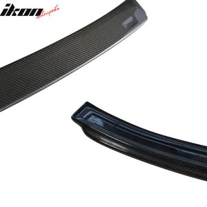 Fits 12-19 BMW 3-Series F30 F80 AC Style Rear Roof Spoiler Wing Carbon Fiber CF - Image 2