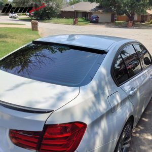 Fits 12-19 BMW 3-Series F30 F80 AC Style Rear Roof Spoiler Wing Carbon Fiber CF - Image 3