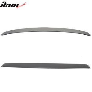 Fits 99-05 BMW E46 3-Series M3 Coupe AC Style Rear Roof Spoiler ABS Unpainted - Image 3