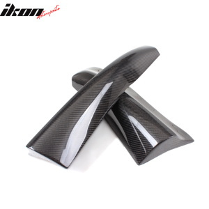 Fits 13-16 Audi A4 B9 Aprons Carbon Fiber Rear Diffuser Canards - Image 4