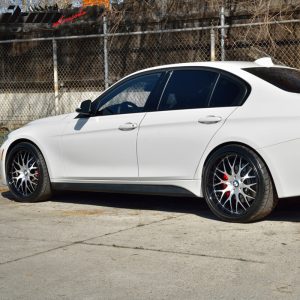 Fits 12-18 BMW F30 3-Series M-T Msport Style 2PCS Side Skirts Unpainted - PP - Image 2