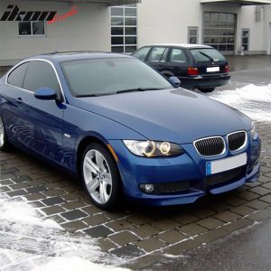 Fits 07-10 BMW E92 E93 3-Series M-Tech Style Front Bumper Lip Unpainted PP - Image 5