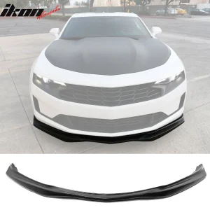 Fits 16-18 Chevry Camaro V8 SS AC Style Front Bumper Lip Lower Chin Spoiler PU - Image 6