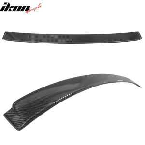 Fits 06-11 BMW 3 Series E90 Sedan AC Style Carbon Fiber CF Rear Roof Spoiler - Image 3
