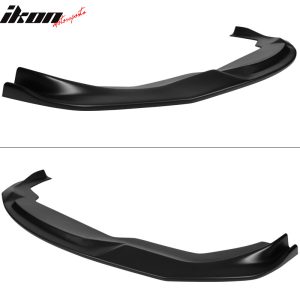 Fits 19-22 BMW 3 Series G20 M Sport IKON Style Front Bumper Lip PP Matte Black - Image 4