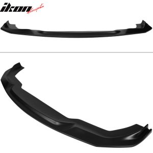 Fits 19-22 BMW 3 Series G20 M Sport IKON Style Front Bumper Lip PP Matte Black - Image 5