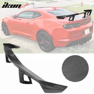 Fits 16-24 Chevy Camaro ZL1 1LE Style Rear Trunk Spoiler Wing Carbon Fiber Print - Image 6