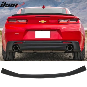 Fits 16-24 Chevy Camaro RS Style Flush Mount Rear Trunk Spoiler ABS Unpainted - Image 6