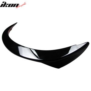 Fits 06-11 BMW E90 3-Series & M3 Sedan AC Style Trunk Spoiler Painted #475 Black - Image 3
