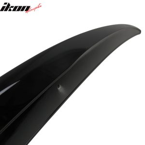 Fits 07-13 BMW 3 Series E93 Performance Trunk Spoiler Lip Painted #668 Jet Black - Image 4