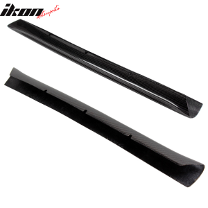 Fits 13-16 Audi A4 B8 OE Style Carbon Fiber Front Bumper Chin Lip - Image 3