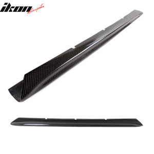 Fits 13-16 Audi A4 B8 OE Style Carbon Fiber Front Bumper Chin Lip - Image 4