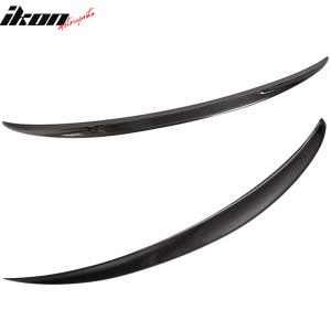 Fits 12-18 BMW 3 Series F30 Sedan OE Style Rear Trunk Spoiler Carbon Fiber CF - Image 4