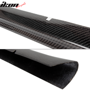 Fits 13-16 Audi A4 B8 OE Style Carbon Fiber Front Bumper Chin Lip - Image 5