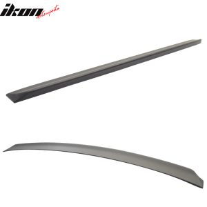 Fits 99-05 BMW E46 3-Series Sedan AC Style Matte Black Rear Trunk Spoiler Wing - Image 3