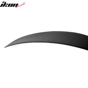 Fits 07-13 BMW E92 3-Series M3 Trunk Spoiler Performance Style Carbon Fiber Wing - Image 3