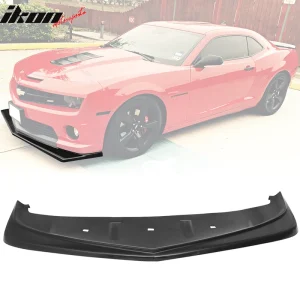 Fits 10-13 Chevy Camaro V8 SS Z28 Style Front Bumper Lip Spoiler Unpainted PU - Image 6
